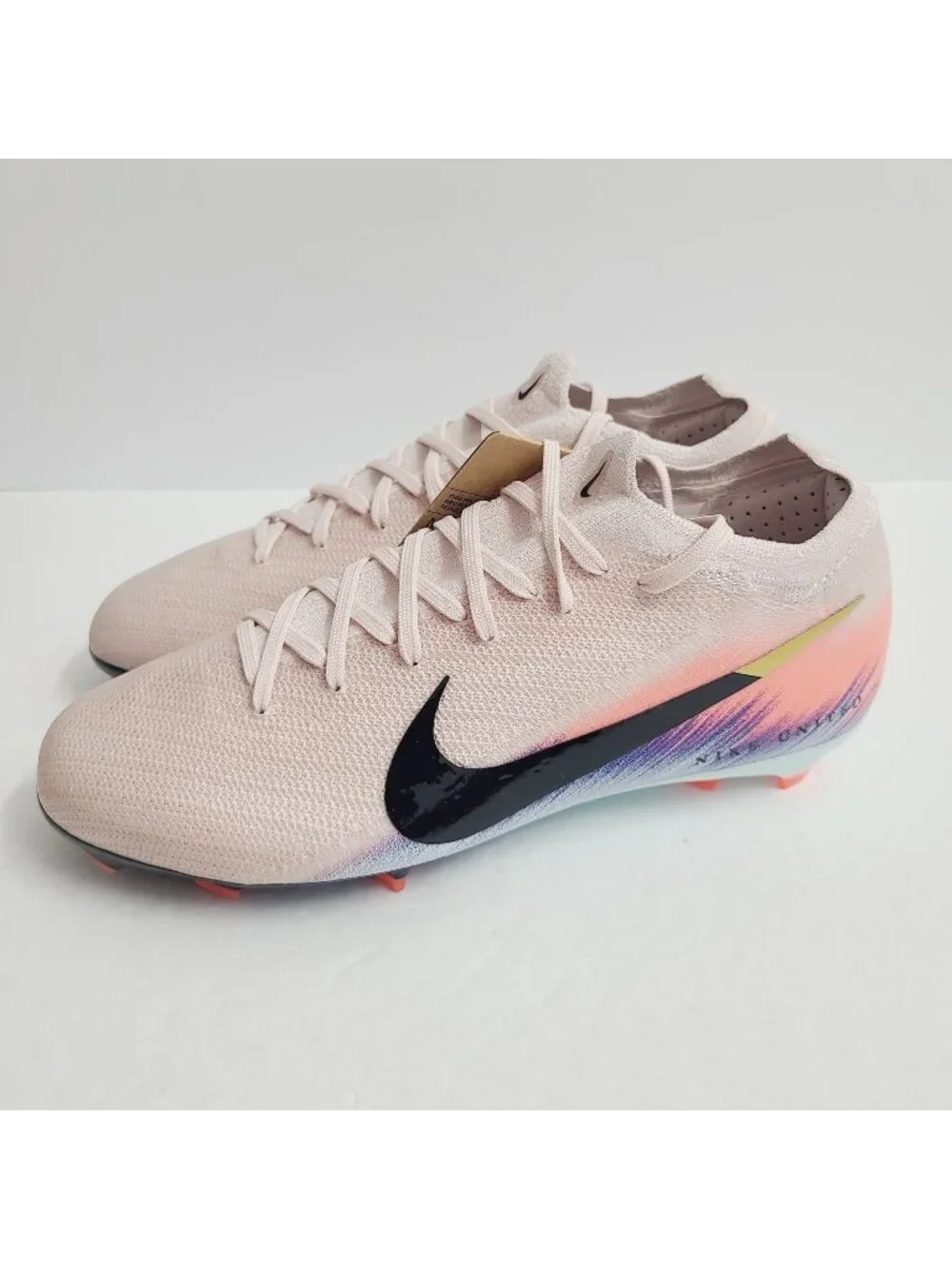 Nike United Jr. Mercurial Vapor 16 Pro GS FG Soccer Cleats IB2466-600 Size 6Y